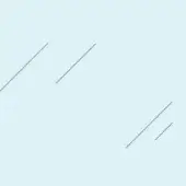 Diagonal gray lines on pale blue background, minimalist composition with varying lengths and angles, modern abstract graphic design element.