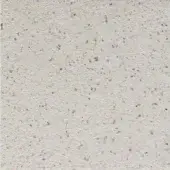 Resina wellness surface, bianco cannaregio, speckled texture with dark grey and black granules, matte finish, stone-like appearance.
