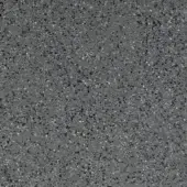 Dark gray resin texture with granular particles, matte finish, and muted tone displaying a dense, uniform composition lacking sheen or pattern.