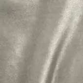 Vismara brilliant velour fabric swatch in cool gray, displaying a dense, plush texture with directional nap and soft folds.