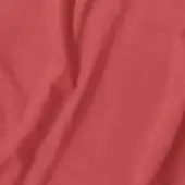 Vismara Eco Nabuk fabric swatch in muted red, draped to show texture and sheen, with a consistent color and smooth woven construction.