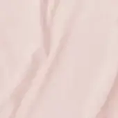 Light pink fabric texture with subtle brushed surface, displaying gentle folds; imprinted text reads "vismara > eco nabuk (a) > en74".