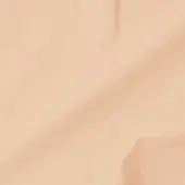 Leather swatch, peach-toned, finely grained texture with a vertical crease, labeled “vismara leather smooth (soft extra) 32 ga09 cat.soft”.