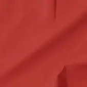 Red leather swatch displaying a smooth, matte texture; label reads "vismara leather smooth (soft extra) 40 bre613 cat.soft" against a red backdrop.