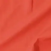 Coral-red leather swatch with smooth, draped texture; vismara soft extra leather, code 41 bre657 cat.soft visible at the bottom.