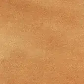 Matt velour fabric texture in muted orange, close-up view with uniform grain and a velvety matte finish; Vismara label visible.