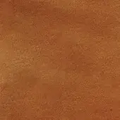Terracotta matt velour fabric texture with a dense, short pile and granular surface; sample imprinted with “vismara > matt velour (a) > 20.ve.me26”.