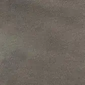 Matt velour fabric texture in muted gray with tonal variations, displaying a dense, short pile and subtle brand imprint.