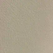 Nubuck leather texture sample, light beige, fine grain with mottled tone, matte finish, brand text “vismara > nabuk (extra) > na15”.