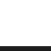 Minimalist composition of white space above a solid black horizontal bar, with “white black edge” text in the upper right corner.