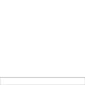 White color field with a horizontal white bar at the bottom, occupying ten percent of the image area, featuring even lighting.