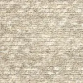 Beige boucle fabric sample displaying a dense, textured weave with horizontal stripes of light tan and off-white fibers, matte finish.