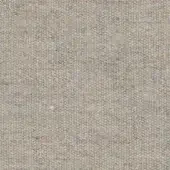 Pergamena c392 grigio textile sample, muted gray woven texture, dense irregular weave with beige, cream, and blue fiber variations, matte finish.