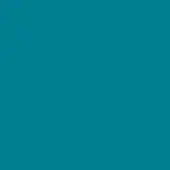 Solid teal color field, saturated medium-dark hue, uniform tone, even lighting, flat composition, potential swatch sample or graphic design background.