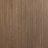 Dark bronze metal surface with vertical brushed ridges, displaying a linear striped pattern and muted, aged tone throughout the continuous texture.