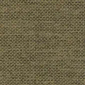 Olive-green woven fabric with a dense, repeating circular perforation pattern and a slightly nubby, heathered texture.