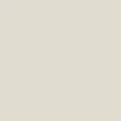 Pale gray color field with uniform texture, subtle beige undertones, and diffused lighting; small dark gray text “pergamena e” in lower right.