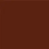 Deep red saturated color field, smooth satin lacquered finish, uniform surface with diffused lighting, terracotta-brown hue.
