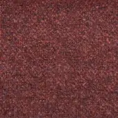 Burgundy crushed velvet texture with mottled color variations and granular detail, displaying a dense, uniform surface and subtle purplish-brown flecks.