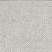 Heathered gray woven fabric texture with repeating circular nodes, creating a nubby surface and consistent matte finish.