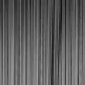 Vertical grayscale lines create a textured gradient, shifting density left to right, bisected by a darker central line.
