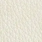 Creamy white embossed texture, dense interwoven lines and rounded depressions, matte finish, durable surface resembling full-grain leather.