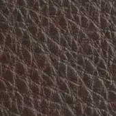 Dark brown distressed leather texture with diagonal cracks and wrinkles, matte finish, showing aged surface imperfections and rustic detail.