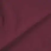 Burgundy fabric swatch with matte finish, displaying a diagonal fold and subtle tonal variations against a neutral background.