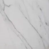 Carrara marble texture displaying white and grey veining, polished finish, organic pattern, cool neutral tone, fine grain, even lighting.