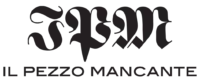 Dark calligraphic script with sweeping curves sits above three words of sans-serif text on a solid green background