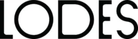 Black sans-serif capital letters spelling a word are centered on a white background with even spacing