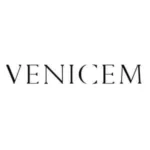 Dark capital lettering spells a word against a plain white background in a centered typographic composition
