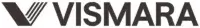 VISMARA logo, dark gray wordmark, stylized vertical "V" graphic, three parallel lines, monochromatic palette, white background.