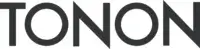 Tonon logo, dark gray sans-serif typography, stylized N with angled cut, minimalist geometric design on white background.