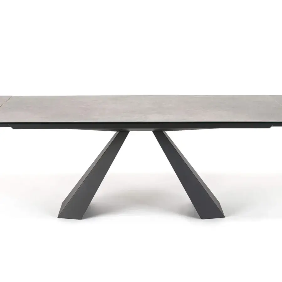 Superior Cattelan Italia Eliot Keramik table with Ardesia Marmi ceramic top and graphite embossed lacquered steel base