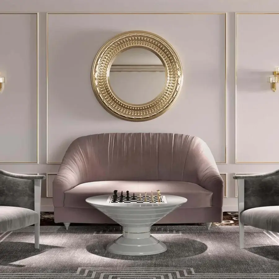 Distinguished Vismara Scaccomatto table with a glossy lacquered structure, steel detailing, and inlaid ebony, erable wood, mother-of-pearl on tempered glass