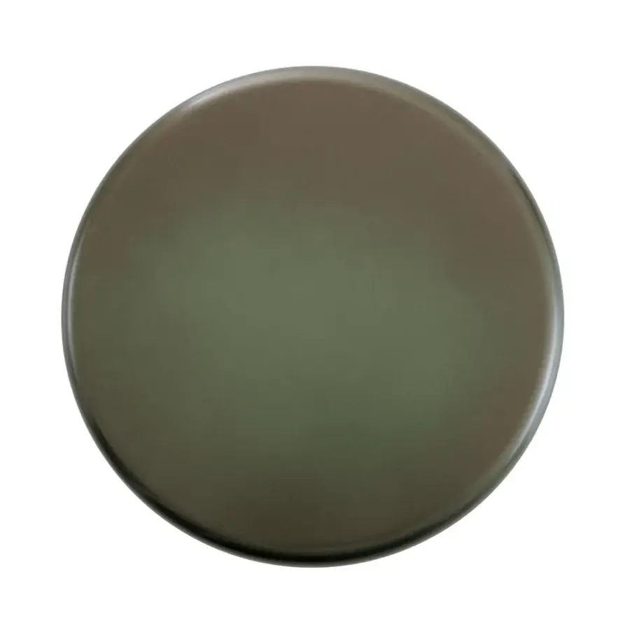Distinguished Rugiano Elba coffee table with a gradient of dark brown to green and matte finish