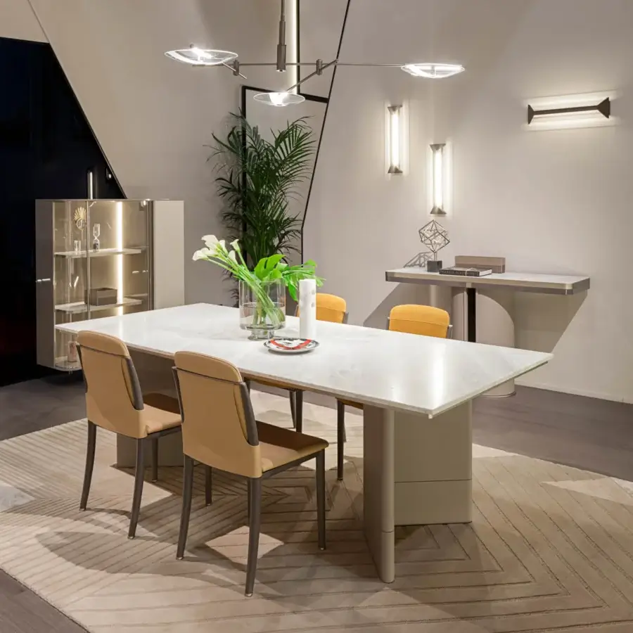 Remarkable Turri Zero wall lamp crafted with a triangular metal structure and clear glass in a dark smooth matte finish