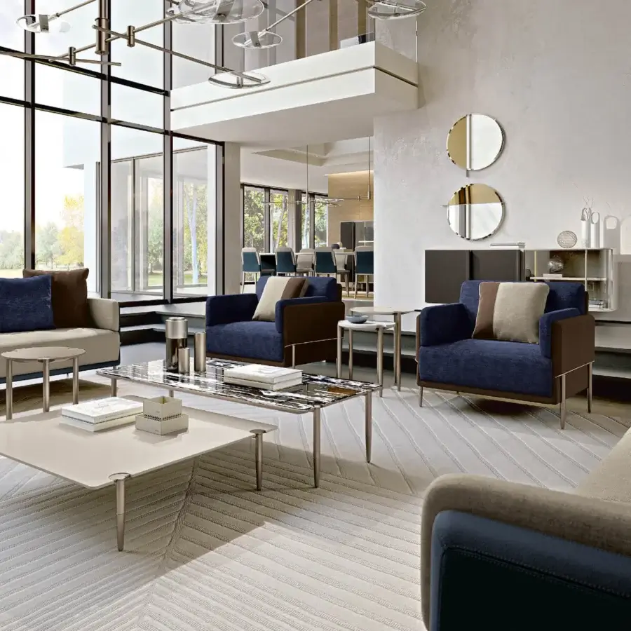 Superior Turri Zero rug with subtle geometric patterns crafted in light gray wool and silk pile