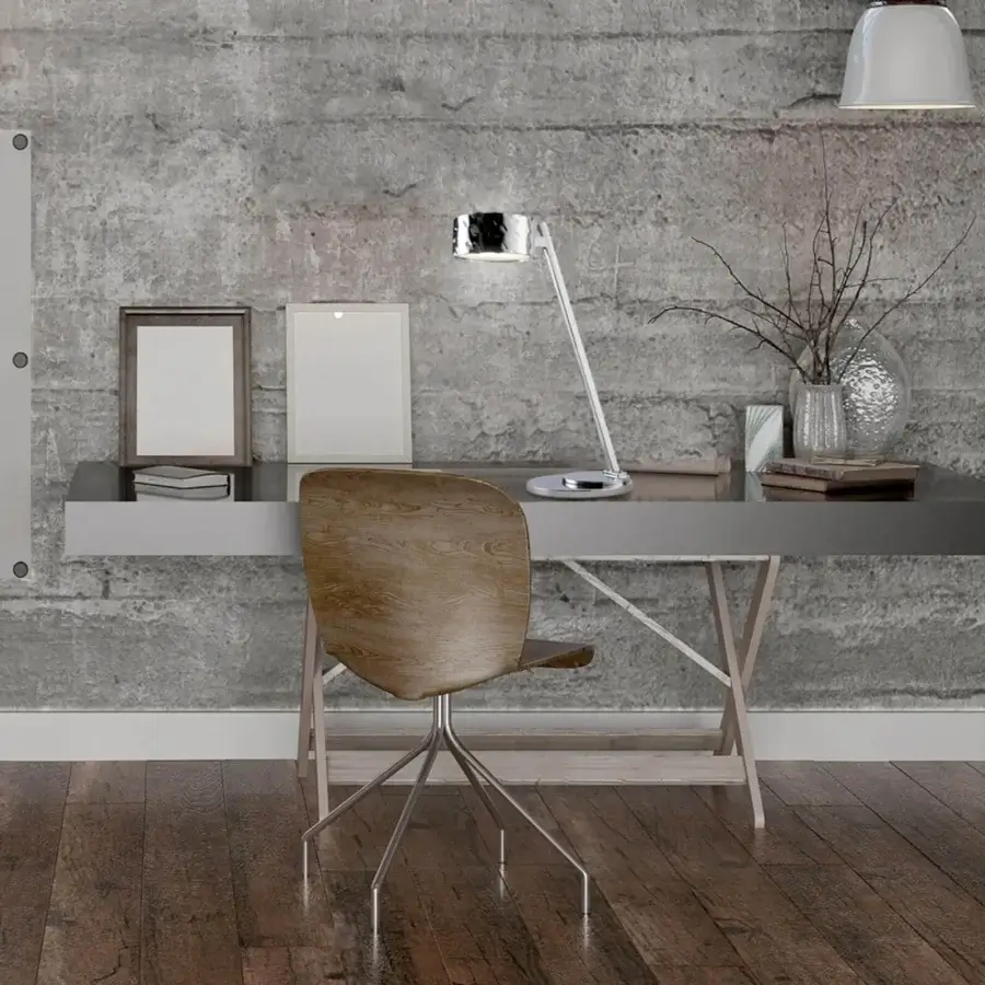 Exclusive Stillux Circle table lamp with matt white glass diffuser and glossy silver-toned metal arm crafted in Italy