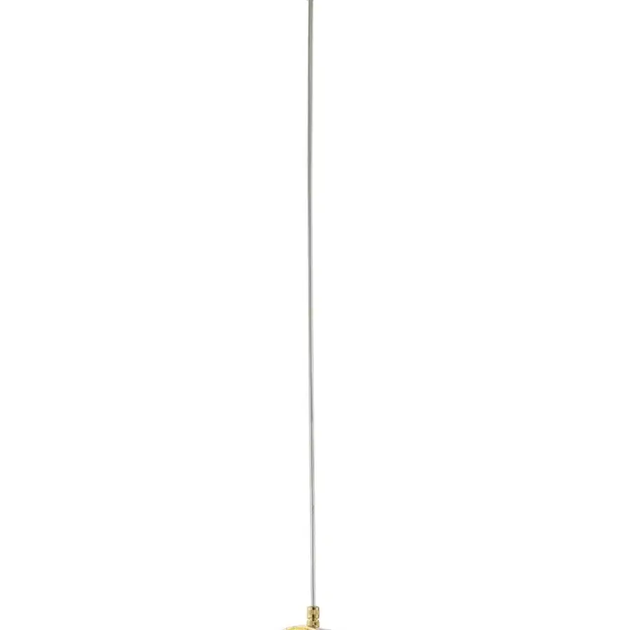 Exclusive Stillux Circle suspension lamp with a circular matt white glass diffuser and refined hammered metal frame