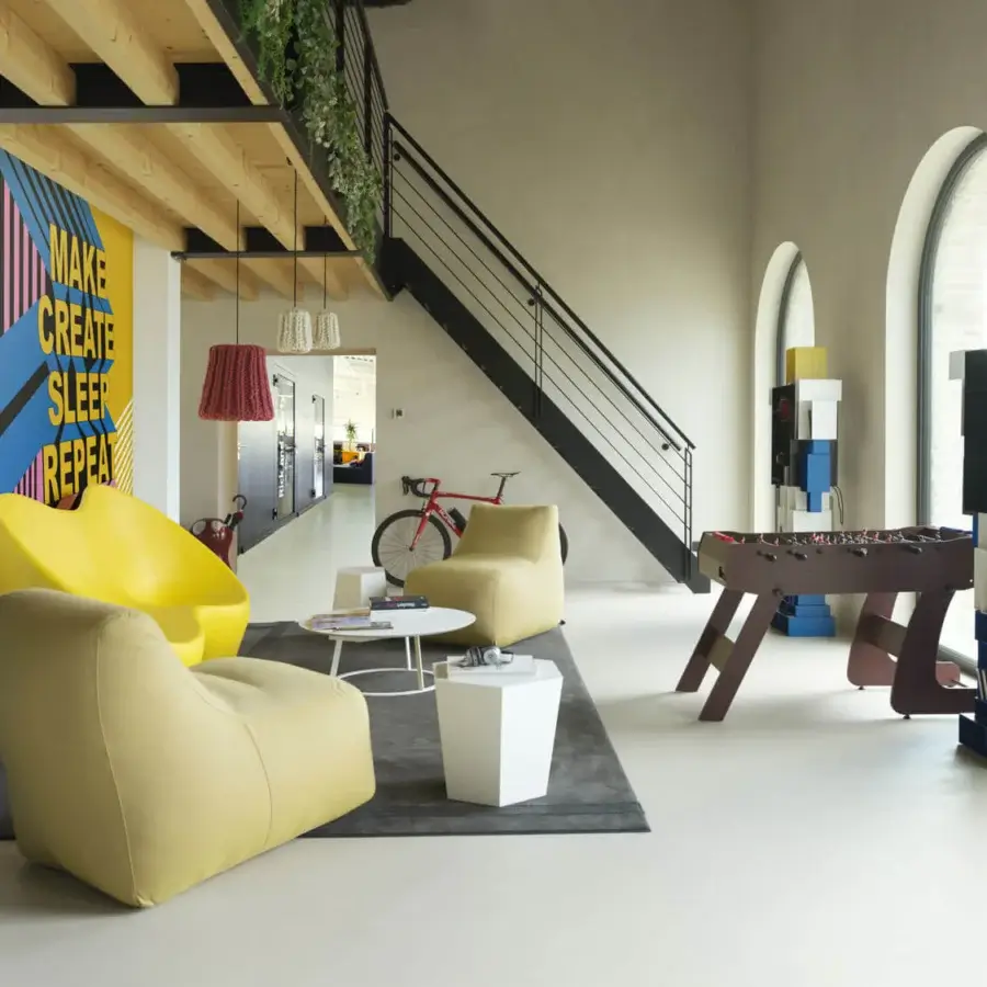 Superior Horm Hexagon side table and coffee table built in okume wood with a modern matte finish