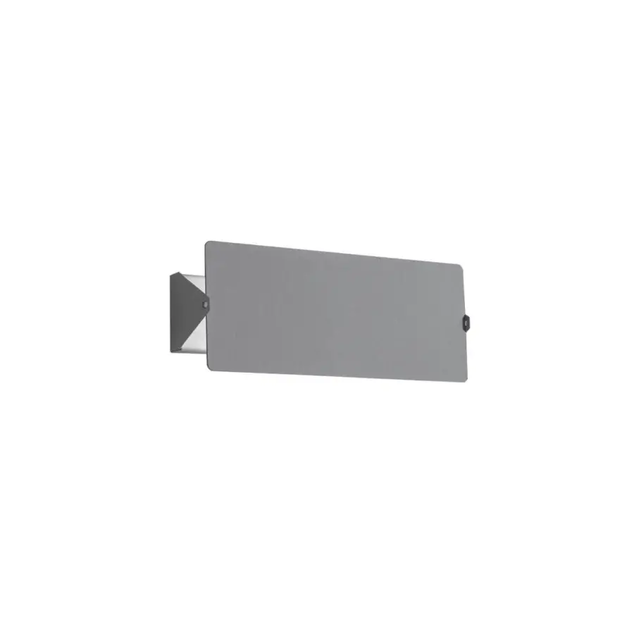 Elegant Nemo Lighting Applique à Volet Pivotant Double wall lamp with adjustable aluminum volet and white metal structure