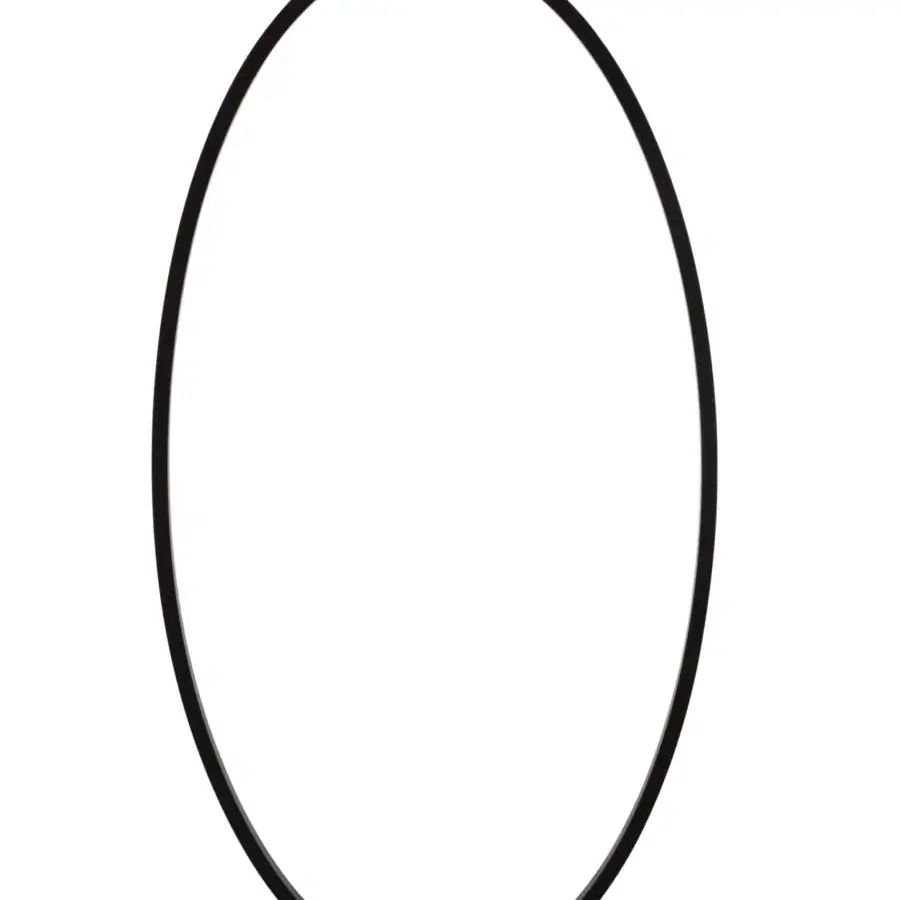 Superior Nemo Ellisse floor lamp with elongated oval frame and dark metal matte finish built with a black marble base