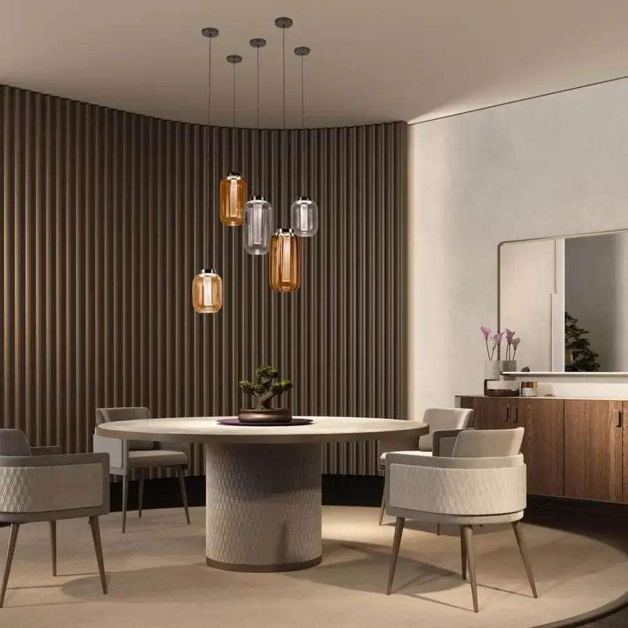 Exceptional Reflex Amet armchair with light neutral quilted textile and slender oak legs embodies contemporary style