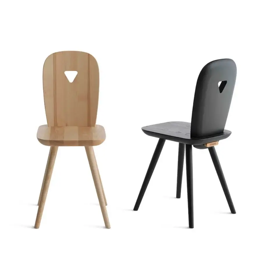 Sophisticated Casamania La Dina chair crafted from smooth light-toned wood with rounded lines and a minimalist finish