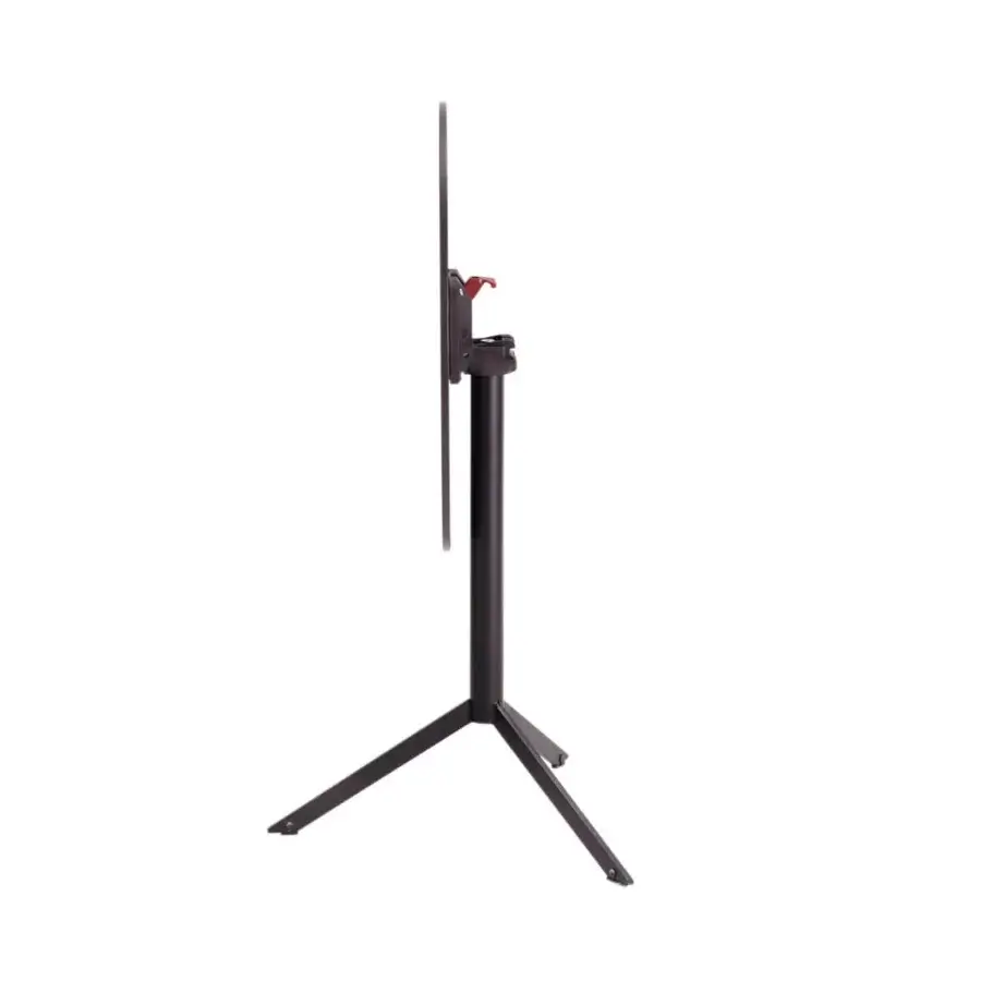 Distinguished Casamania T4 Bistrot table with stratified HPL tabletop and dark-painted metal structure in a matte finish