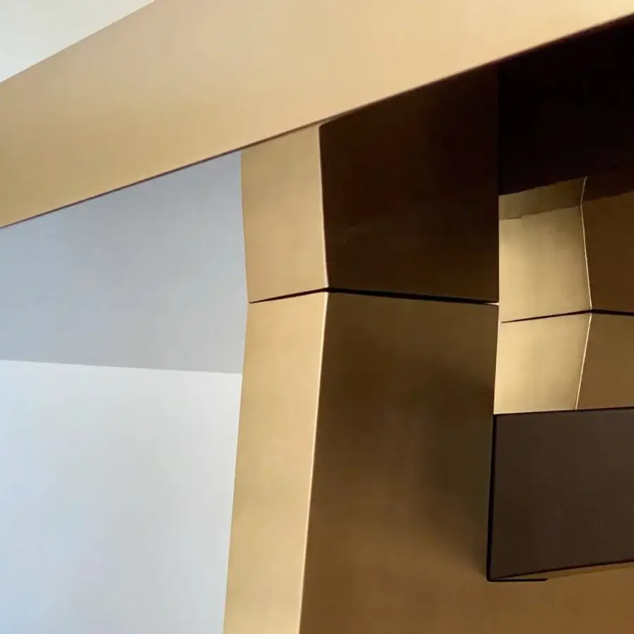 Midas Gold Leaf Table #5