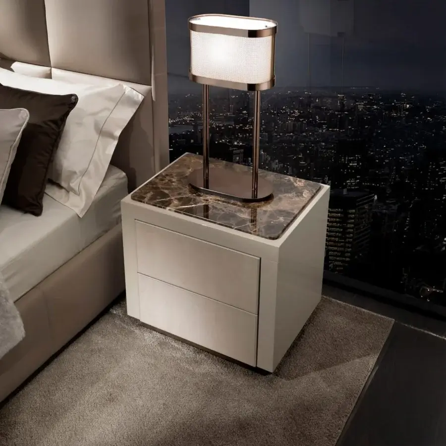 Envy Lacquered Nightstand #1