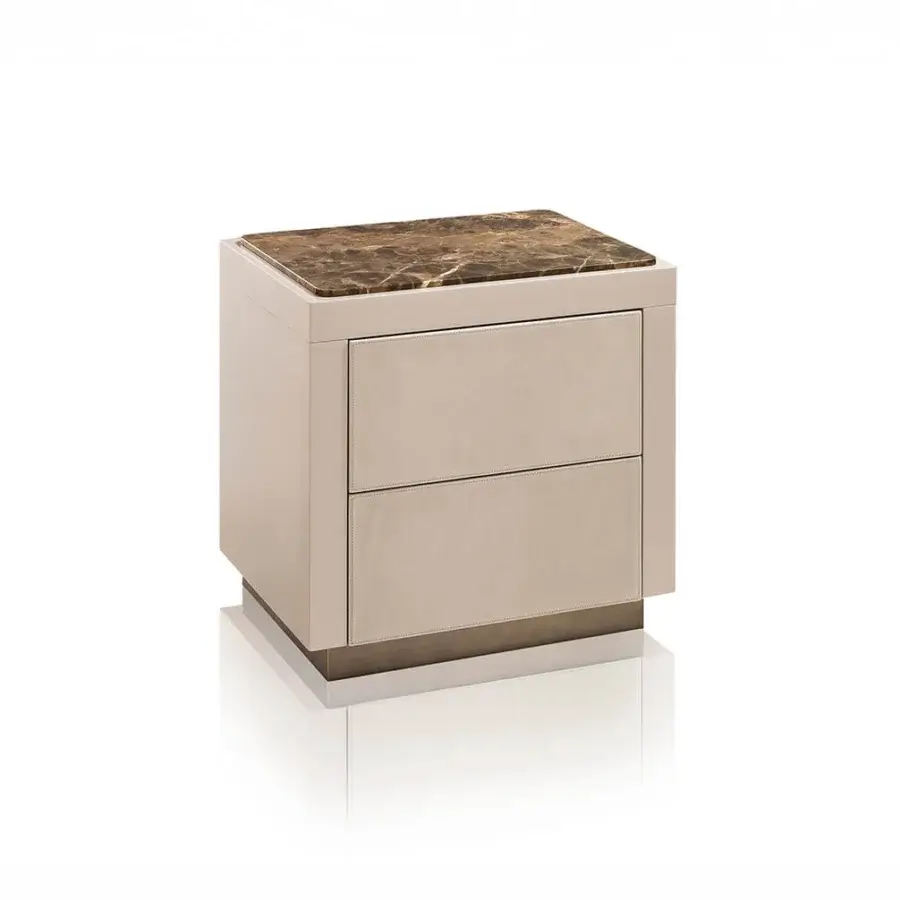 Envy Leather Nightstand #1
